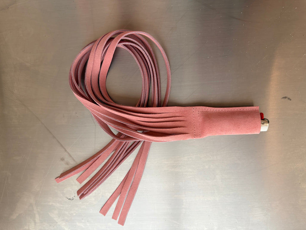 Pink Suede Lighter Case