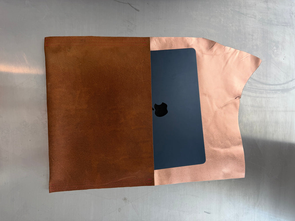 Computer Sleeve Brown Metallic