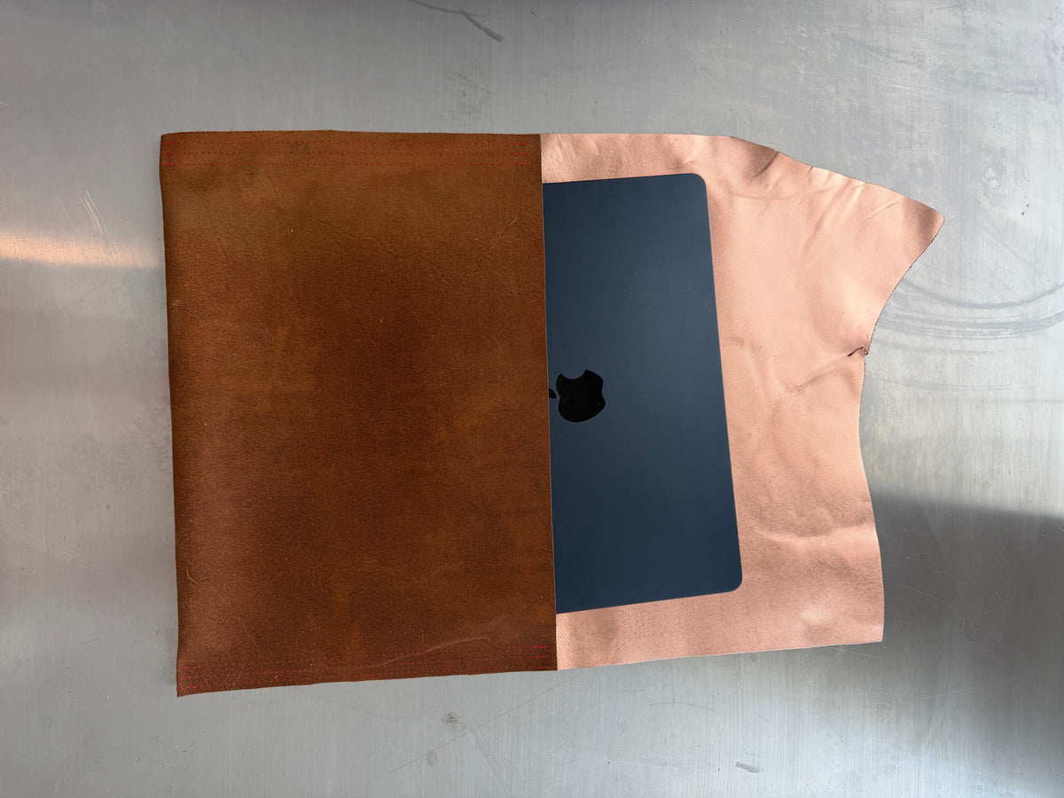 Computer Sleeve Brown Metallic
