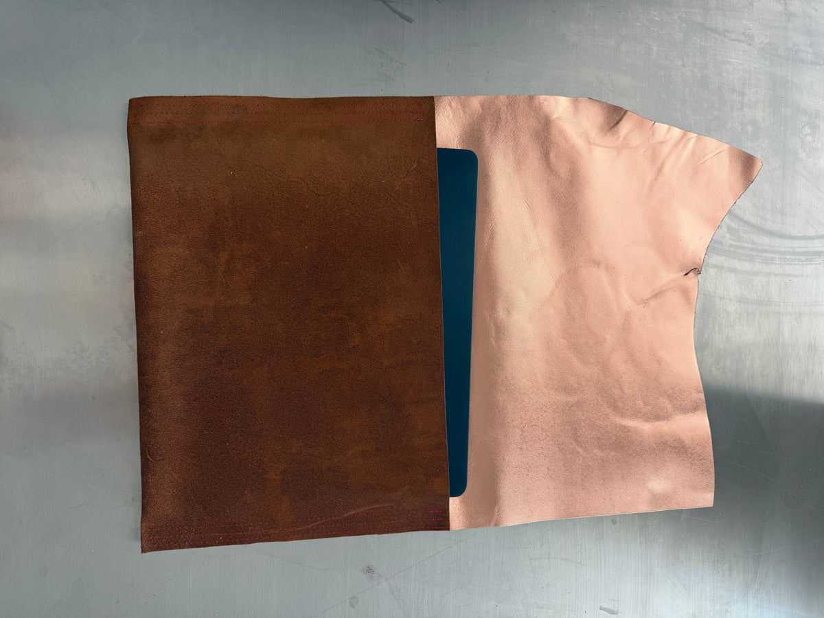 Computer Sleeve Brown Metallic