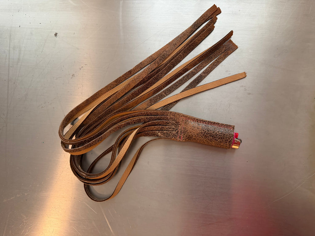 Caramel Distressed Lighter Case