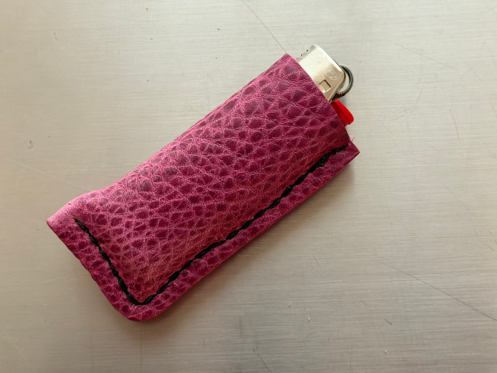 Pink Handheld Lighter Case