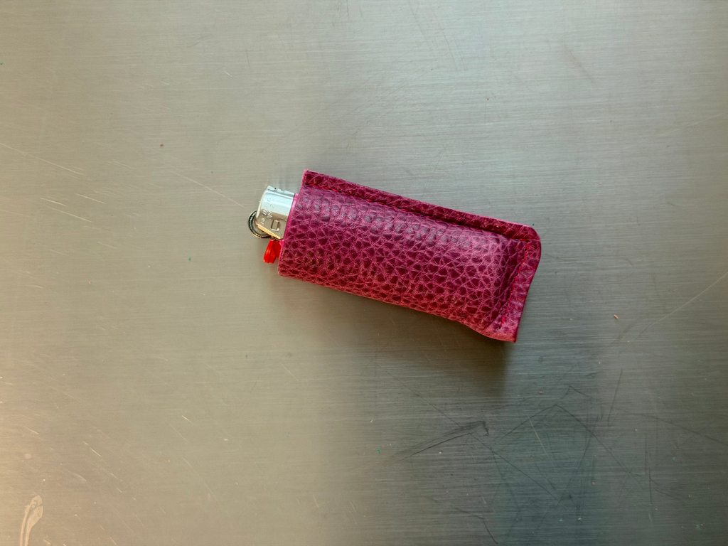 Pink Handheld Lighter Case