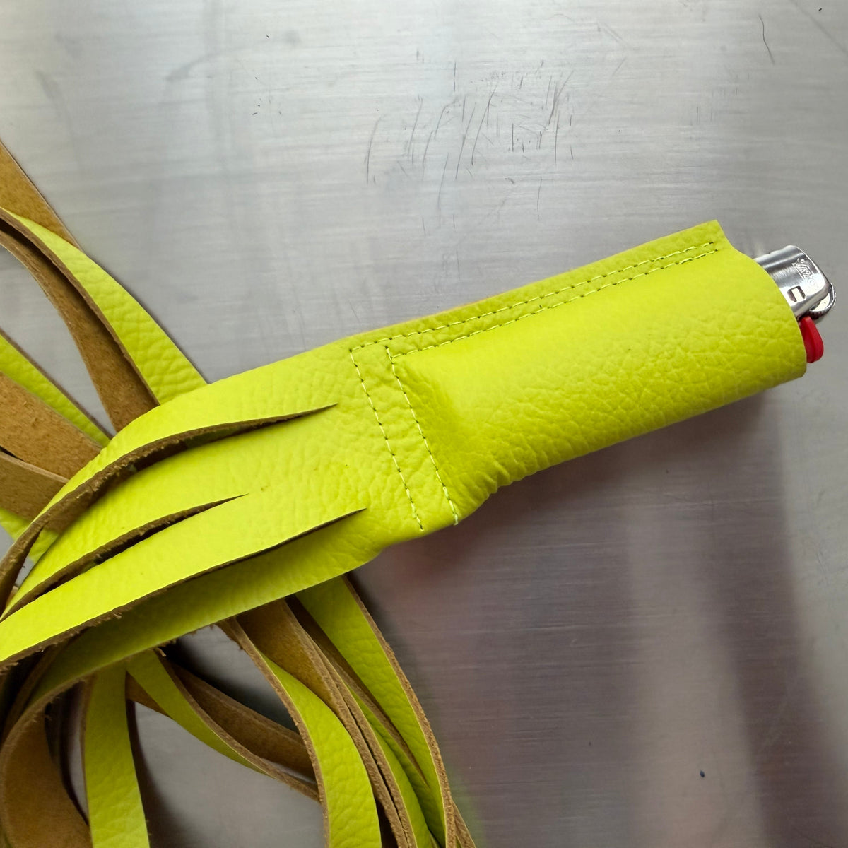 Neon Green Lighter Case