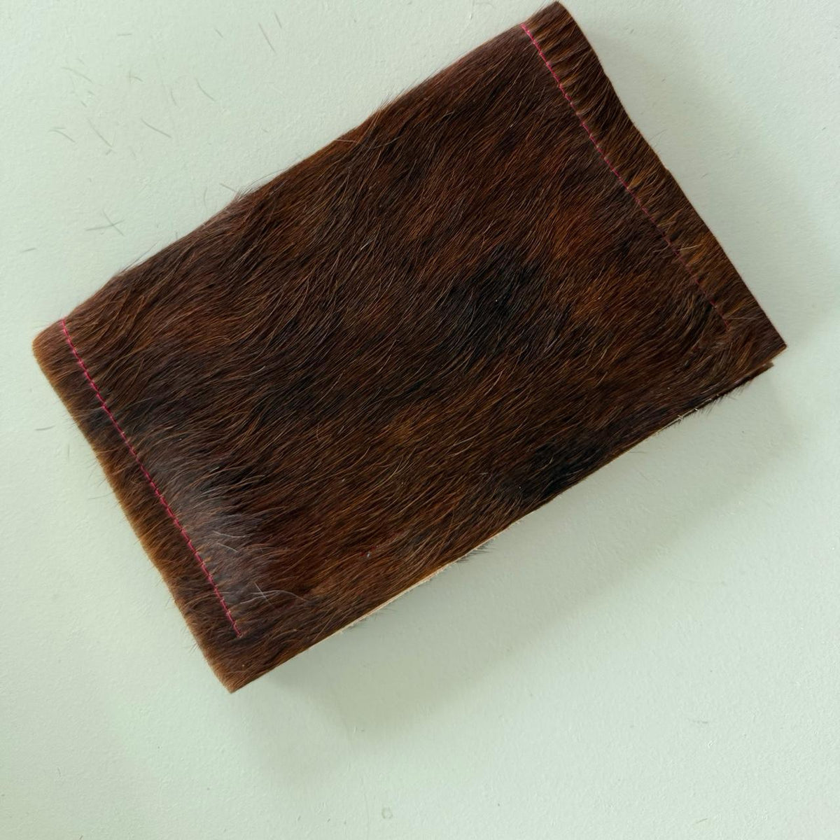 Brown Cowhide Passport Cover