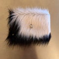 Black and White Cowhide Cardholder