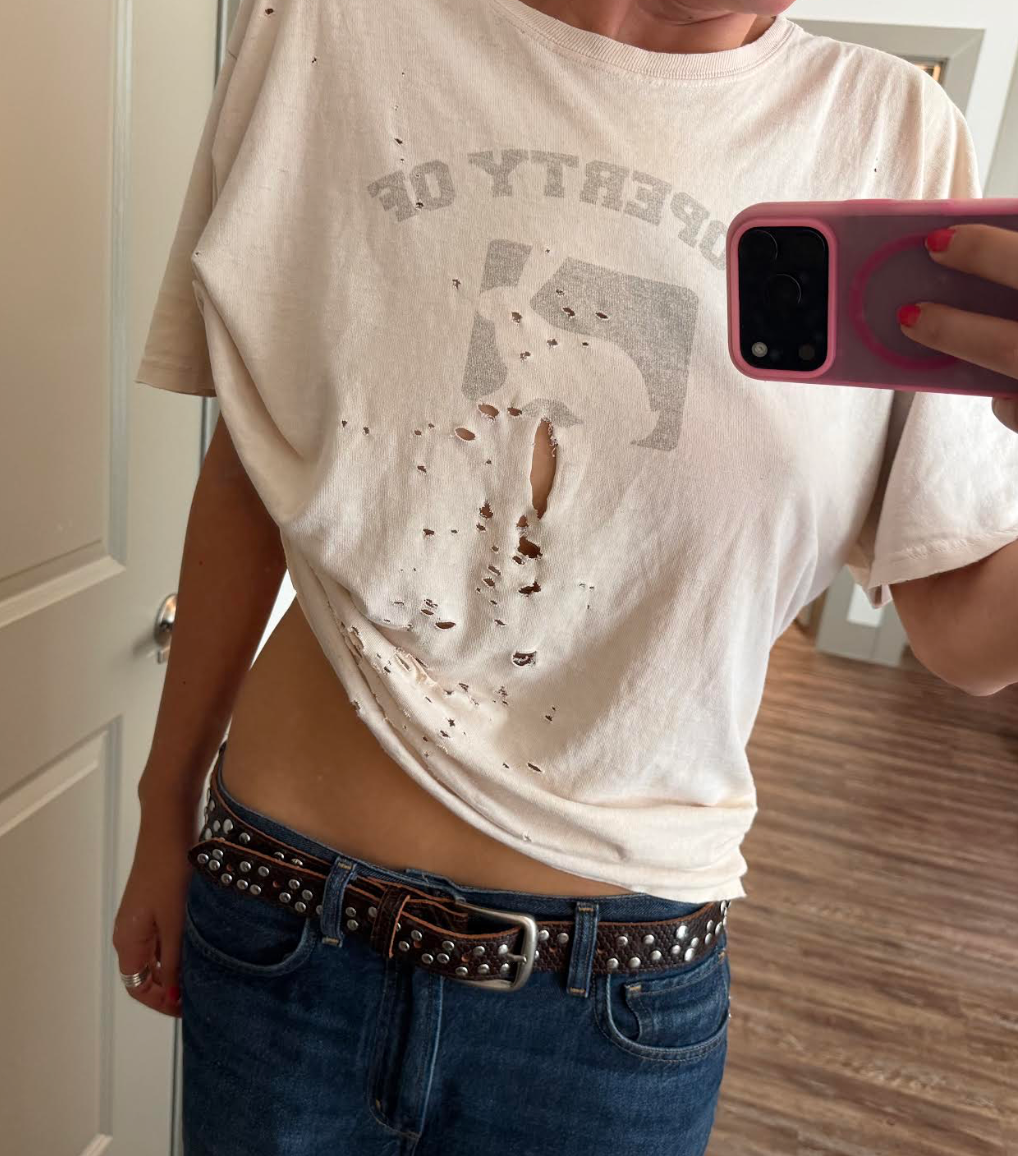 Brown Studded Belt